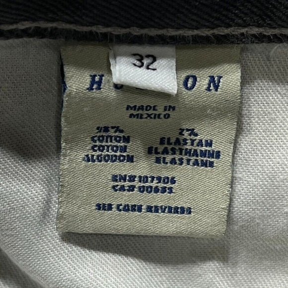 HUDSON JEANS Straight Leg COA Gray Buttoned Fly Style M255DMB Mens Size 34 - Picture 10 of 14